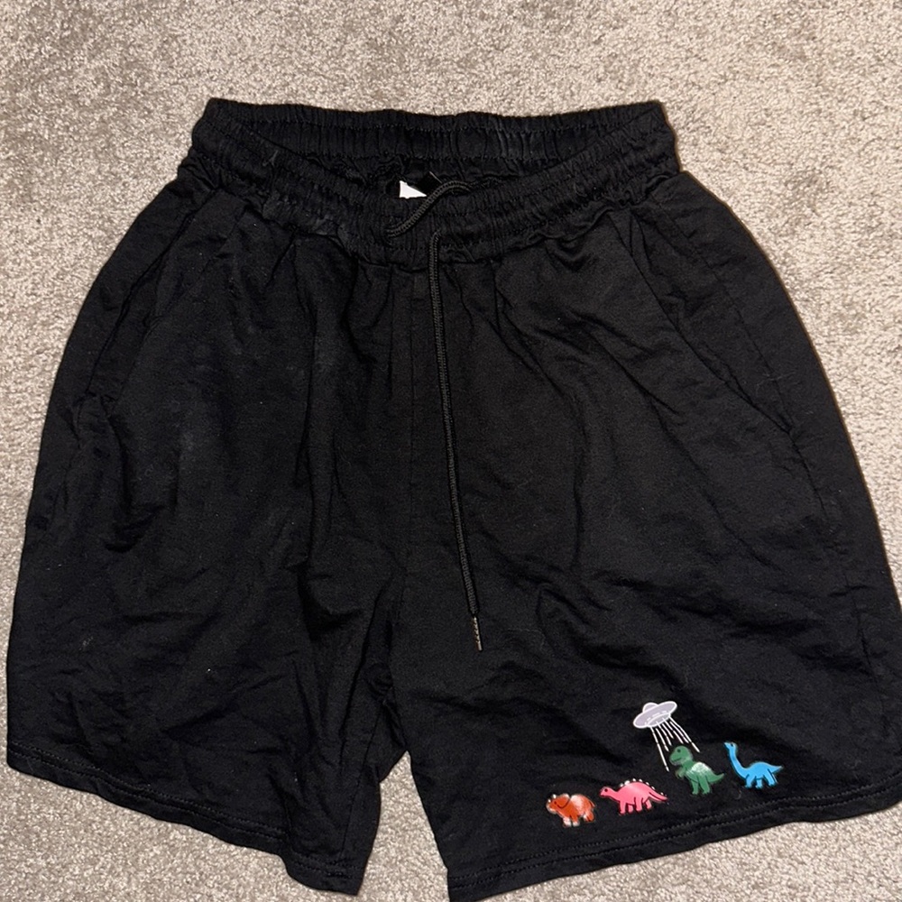 Alien Dinosaur Sweat-shorts